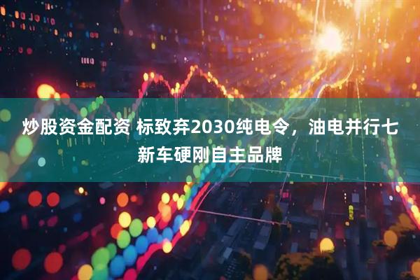 炒股资金配资 标致弃2030纯电令，油电并行七新车硬刚自主品牌